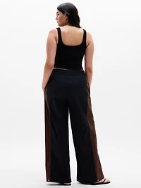 Superlinen Blend Wide Leg Pant