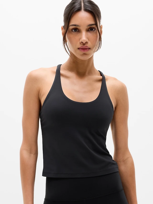 Transcend Crossback Built-In Bra Tank