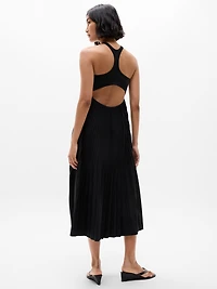 Featherweight Plissé Dress