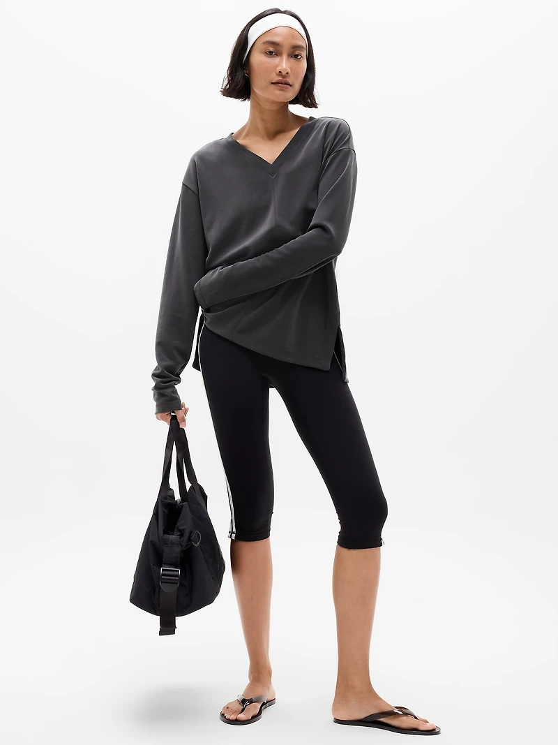 Seasoft V Neck Sweatshirt