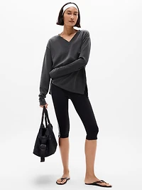 Seasoft V Neck Sweatshirt