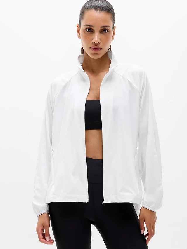 Featherweight Plissé Jacket