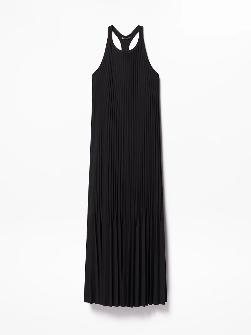 Featherweight Plissé Dress