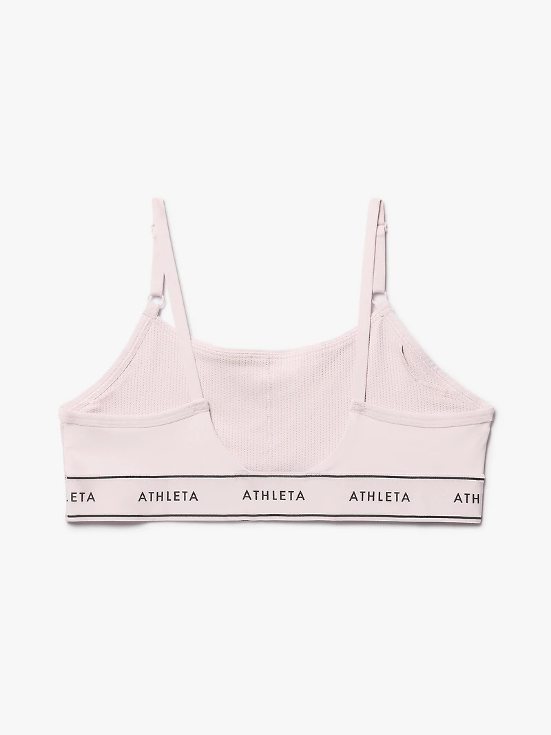 Athleta Girl High Speed Logo Adjustable Bra
