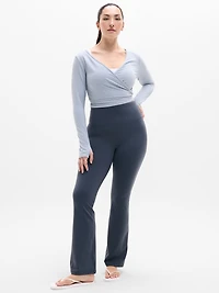 Transcend Wrap Crop Top