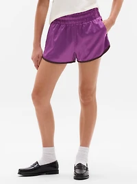 Athleta Girl Run Free Satin 2.5" Short