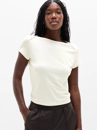 Foundation Cap Sleeve Tee