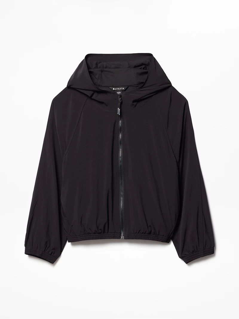 Athleta Girl Run Free Hooded Jacket