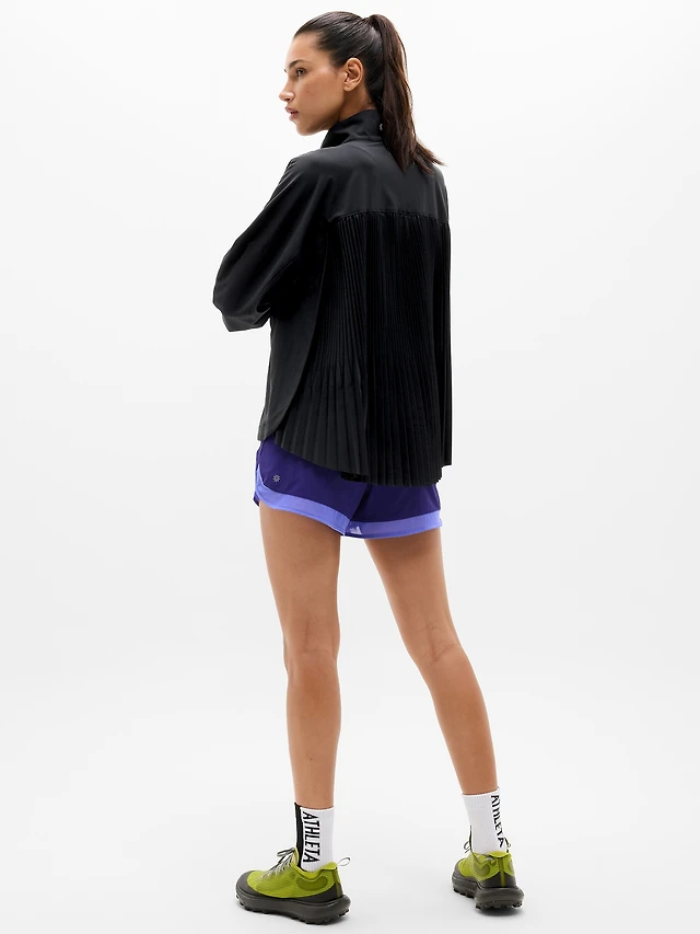 Featherweight Plissé Jacket