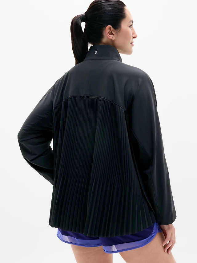 Featherweight Plissé Jacket