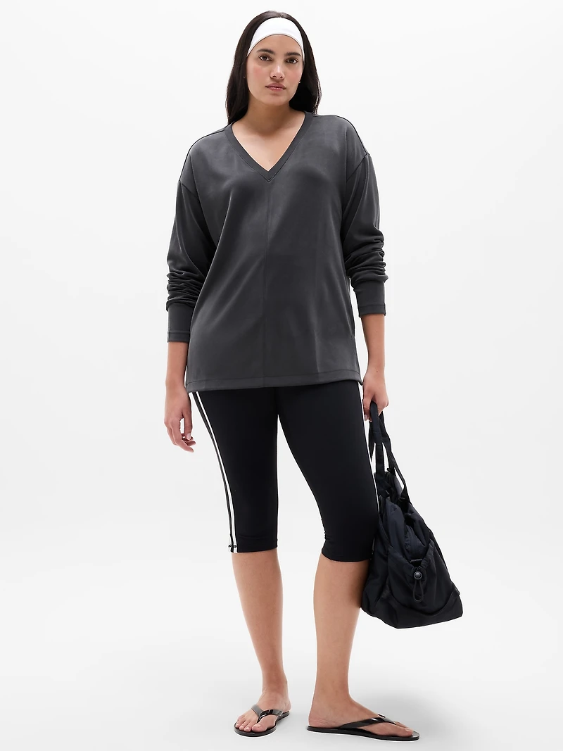 Seasoft V Neck Sweatshirt