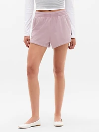 Airy Cotton Terry Snow Wash Shortie