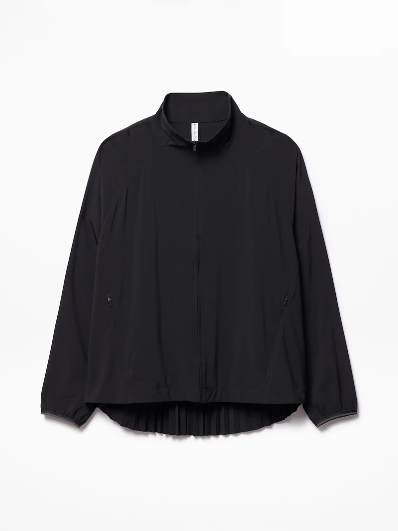 Featherweight Plissé Jacket