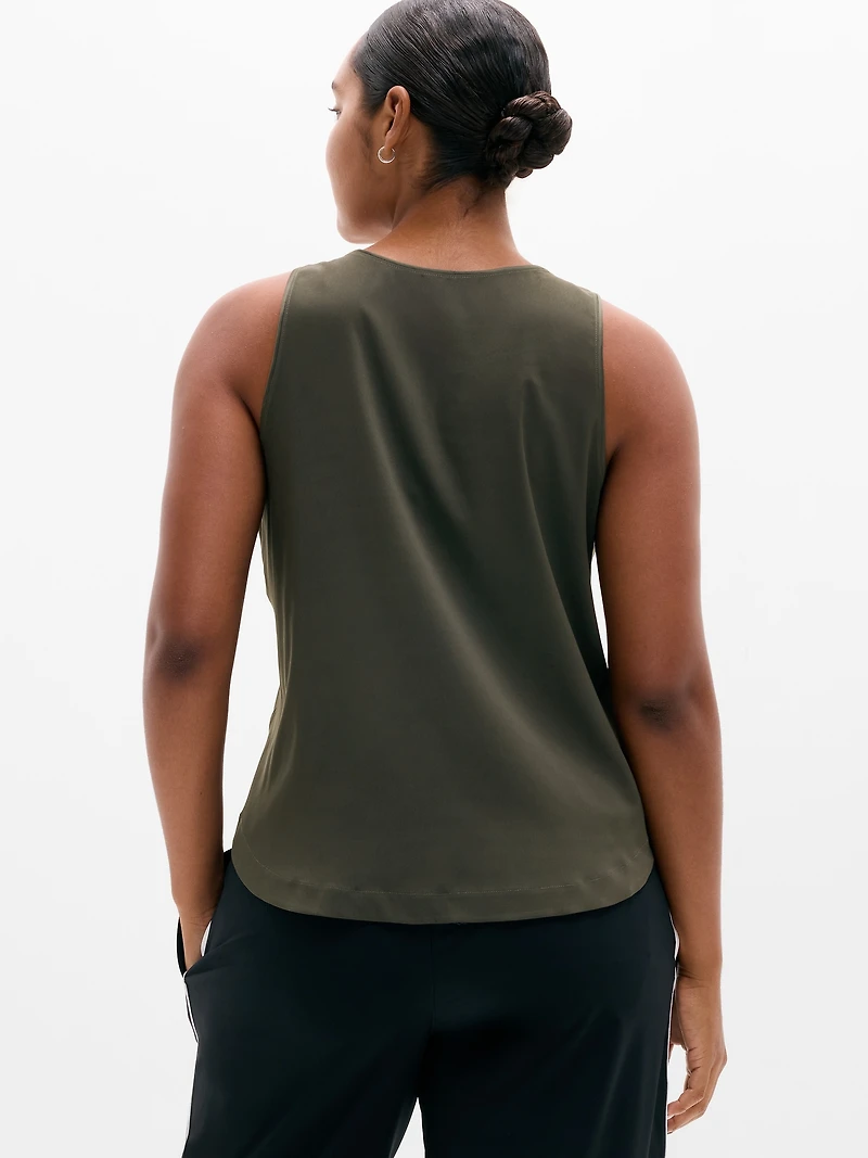 Featherweight Satin Tank