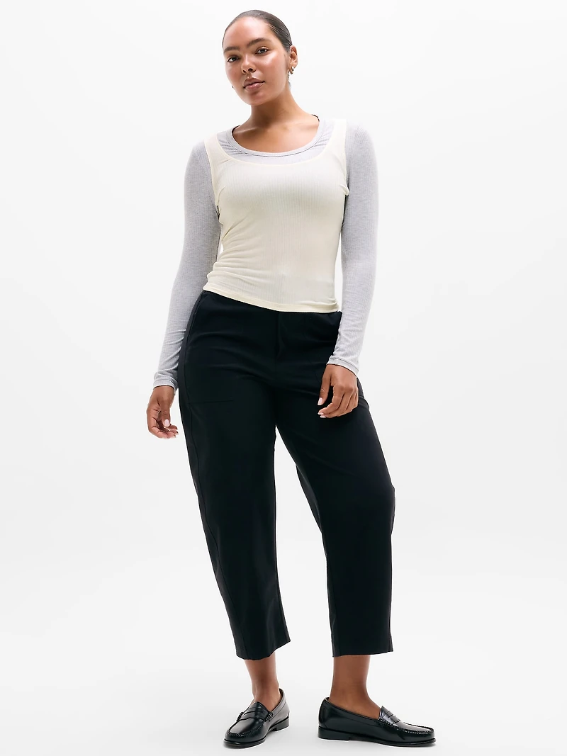 Perfect Rib Layered Top