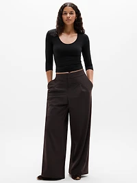 Bodymove Scoop Midi Sleeve Tee