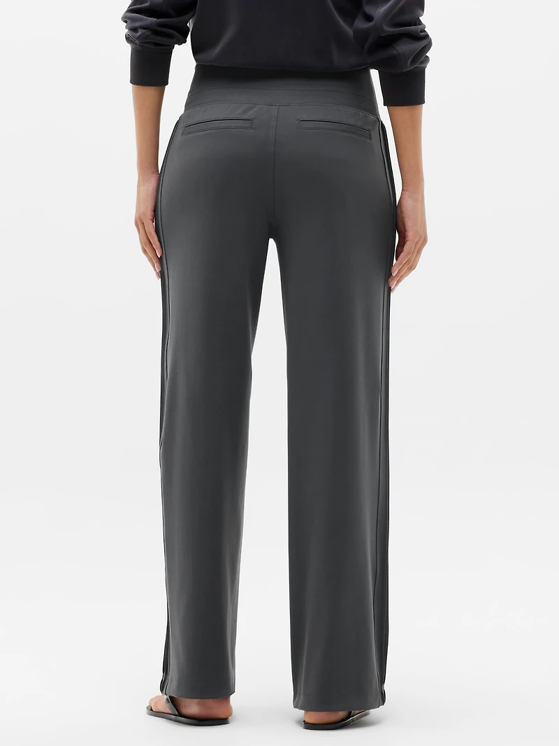 Venice Pintuck High Rise Wide Leg Pant