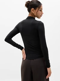 BodyMove Mock Neck Top