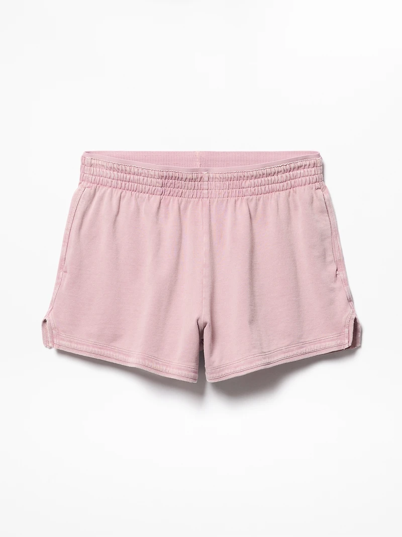 Airy Cotton Terry Snow Wash Shortie
