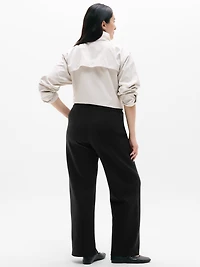 Form Knit Mid Rise Straight Pant