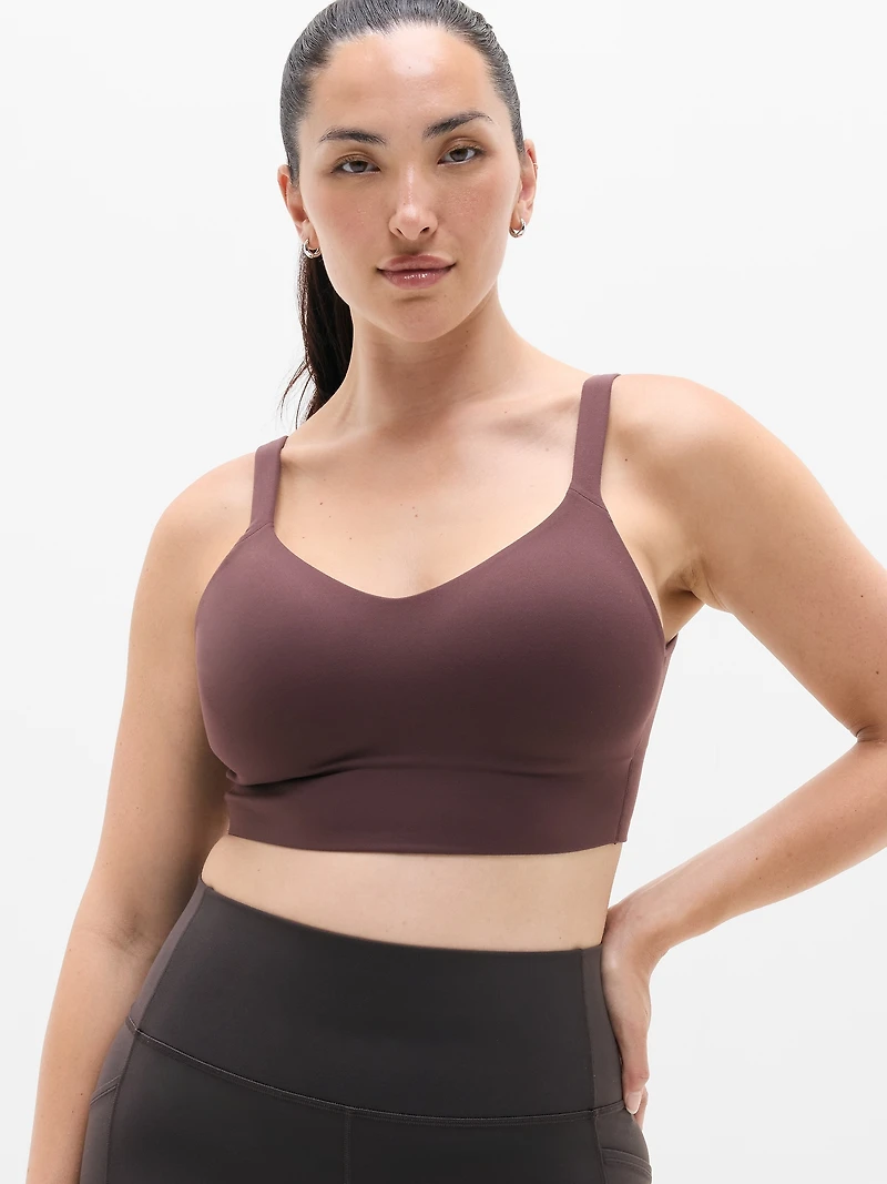 Perfect Form Strappy Longline Bra D-DD