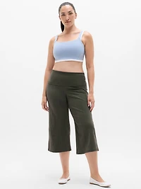 Eternity Rib Crop Wide Leg