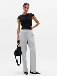 Form Knit Mid Rise Straight Pant