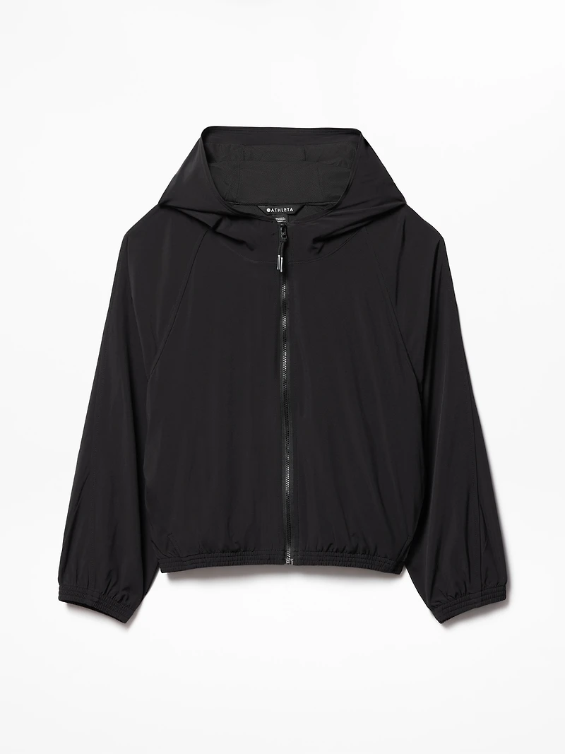 Athleta Girl Run Free Hooded Jacket