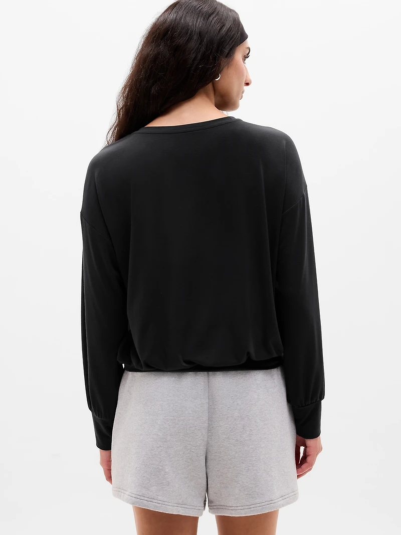 Move With Ease V-Neck Top