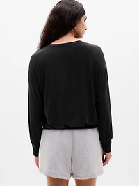 Move With Ease V-Neck Top