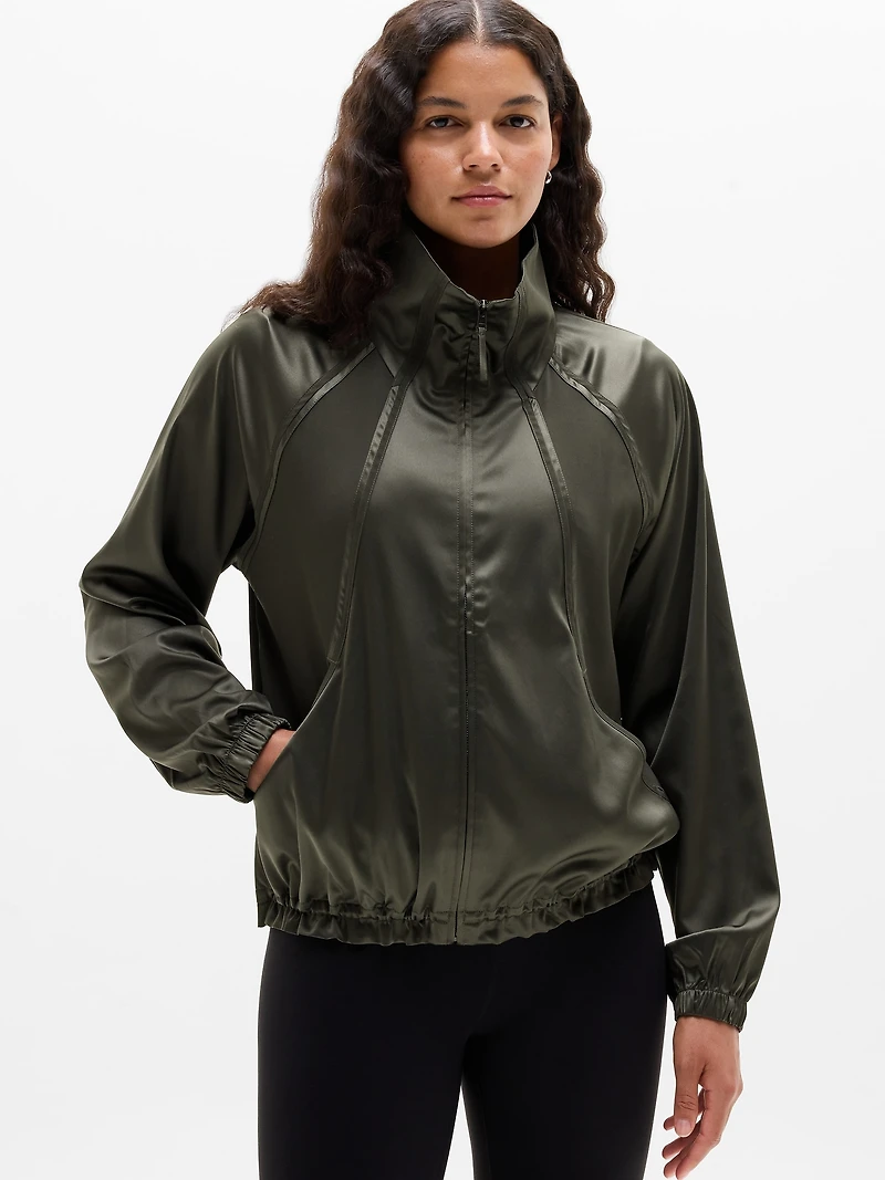 Featherweight Satin Jacket