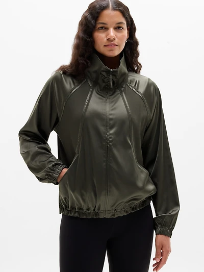 Featherweight Satin Jacket