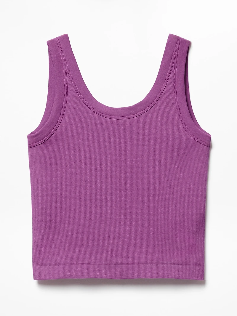Athleta Girl Rise Above Rib Scoop Tank