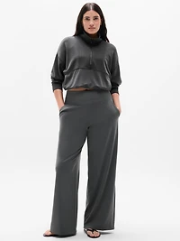 Venice Pintuck High Rise Wide Leg Pant