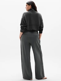 Venice Pintuck High Rise Wide Leg Pant