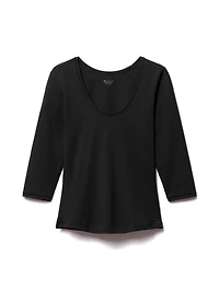 Bodymove Scoop Midi Sleeve Tee
