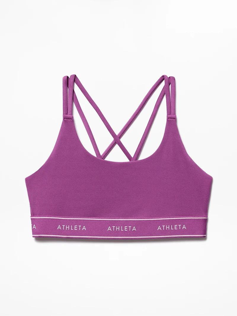 Athleta Girl High Speed Logo Bra