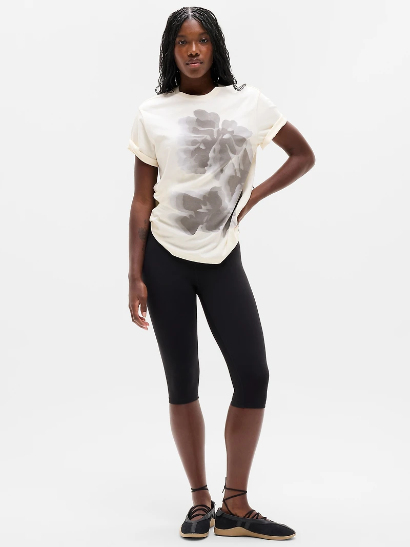 Favorite Cotton Relaxed Graphic Tee
