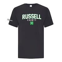 RUSSELL COUNTY ATC1000 ADULT UNISEX TSHIRT (BLACK)