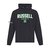 RUSSELL COUNTY ATCF2500 FLEECE HOODED SWEATSHIRT (BLACK)