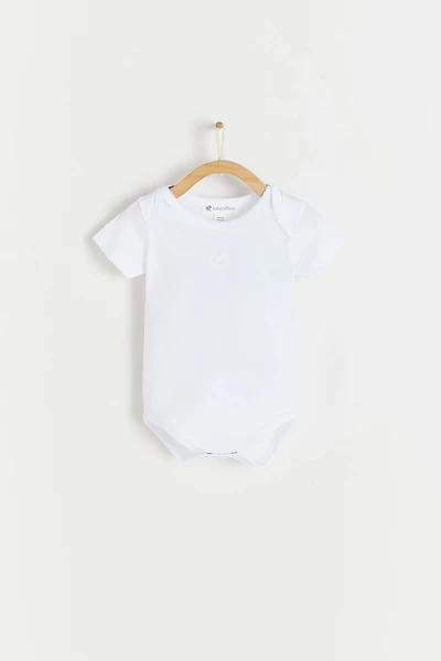 Logo Short Sleeve Bodysuit 2-Pack