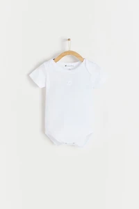 Logo Short Sleeve Bodysuit 2-Pack