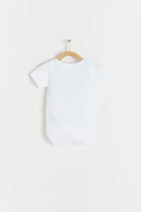Logo Short Sleeve Bodysuit 2-Pack