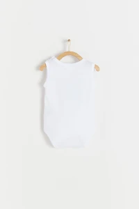 Logo Sleeveless Bodysuit 2-Pack