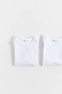 Logo Long Sleeve Bodysuit 2-Pack