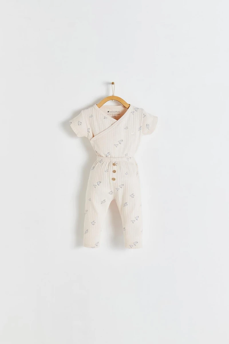 Goose Crossed Body & Pants Set