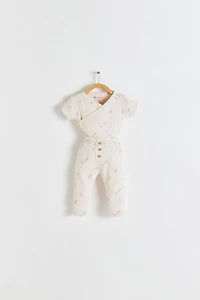 Goose Crossed Body & Pants Set