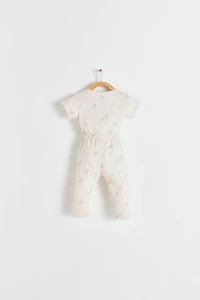Goose Crossed Body & Pants Set