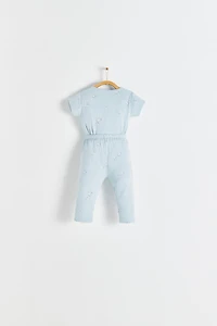 Goose Crossed Body & Pants Set