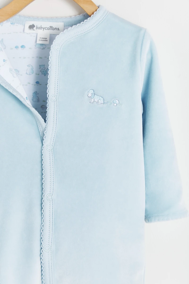 the Woods Plush Footed Pajama
